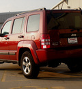 jeep liberty 2008 dk  red suv sport gasoline 6 cylinders 4 wheel drive automatic 62034