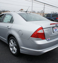 ford fusion 2012 silver sedan se gasoline 4 cylinders front wheel drive automatic 08753