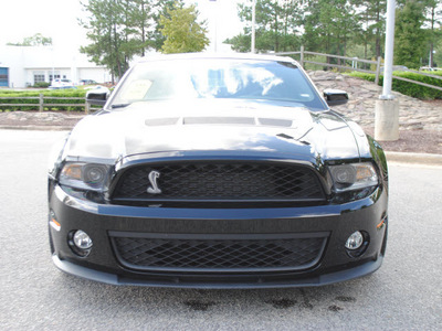 ford shelby gt500 2011 black coupe gasoline 8 cylinders rear wheel drive 6 speed manual 27511