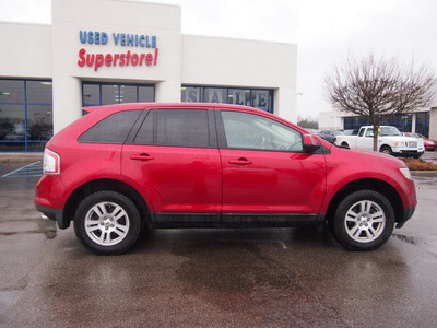 ford edge 2008 red suv sel gasoline 6 cylinders all whee drive automatic 46168