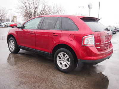 ford edge 2008 red suv sel gasoline 6 cylinders all whee drive automatic 46168