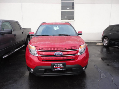 ford explorer 2012 red suv limited 4x4 gasoline 6 cylinders 4 wheel drive automatic with overdrive 60546