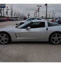 chevrolet corvette 2010 silver coupe gasoline 8 cylinders rear wheel drive shiftable automatic 77090