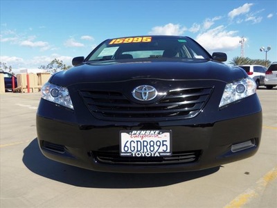 toyota camry 2009 black sedan le gasoline 4 cylinders front wheel drive automatic 90241