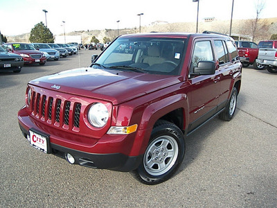 jeep patriot 2012 red suv sport gasoline 4 cylinders 4 wheel drive automatic 81212