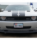 dodge challenger 2010 silver coupe srt8 gasoline 8 cylinders rear wheel drive automatic 77090