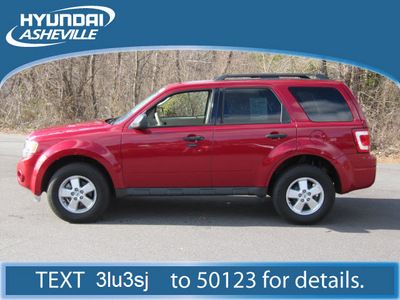 ford escape 2010 red suv xlt 2wd gasoline 4 cylinders front wheel drive automatic with overdrive 28805