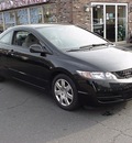 honda civic 2009 black coupe lx gasoline 4 cylinders front wheel drive automatic 06019