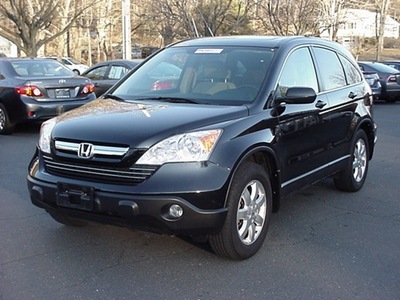 honda cr v 2008 black suv ex gasoline 4 cylinders all whee drive automatic 06019