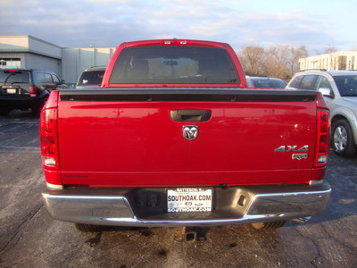 dodge ram 1500 2006 red laramie gasoline 8 cylinders 4 wheel drive automatic 60443