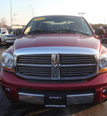 dodge ram 1500 2006 red laramie gasoline 8 cylinders 4 wheel drive automatic 60443