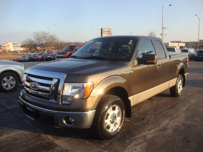 ford f 150 2009 brown styleside gasoline 8 cylinders 2 wheel drive automatic 60443
