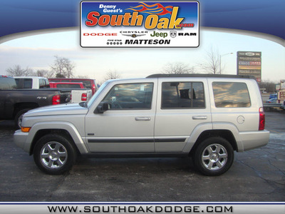 jeep commander 2007 silver suv rocky mountain gasoline 6 cylinders 4 wheel drive automatic 60443