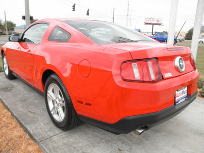 ford mustang 2012 red coupe v6 gasoline 6 cylinders rear wheel drive automatic 34474