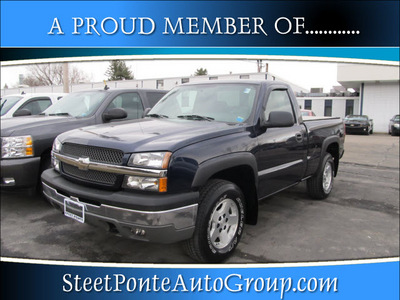 chevrolet silverado 1500 2005 blue pickup truck gasoline 8 cylinders 4 wheel drive automatic 13350