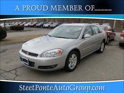 chevrolet impala 2007 silver sedan lt gasoline 6 cylinders front wheel drive automatic 13350