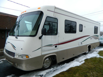 georgie boy pursuit 1999 white v8 automatic 14224