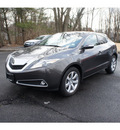 acura zdx 2010 dk  gray hatchback w technology package gasoline 6 cylinders all whee drive 6 speed automatic 07712