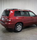 toyota highlander 2006 red suv sport gasoline 6 cylinders front wheel drive automatic with overdrive 76108