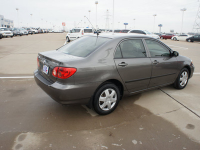 toyota corolla 2008 gray sedan ce gasoline 4 cylinders front wheel drive automatic with overdrive 76108