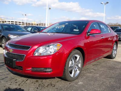 chevrolet malibu 2012 red sedan lt gasoline 4 cylinders front wheel drive automatic 60007