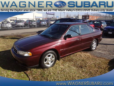 subaru legacy 1999 dk  red sedan l gasoline 4 cylinders all whee drive automatic 45324