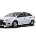 ford focus 2012 white sedan s gasoline 4 cylinders front wheel drive not specified 46168