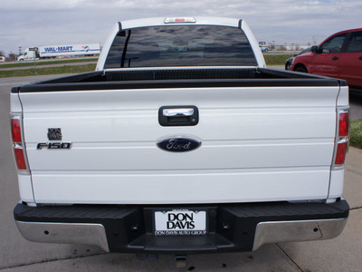 ford f 150 2010 white xlt gasoline 8 cylinders 2 wheel drive automatic 76018