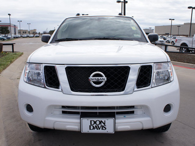 nissan pathfinder 2012 white suv gasoline 6 cylinders 2 wheel drive automatic with overdrive 76018