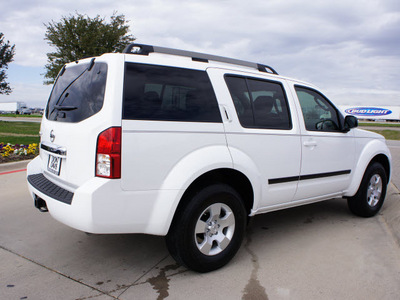 nissan pathfinder 2012 white suv gasoline 6 cylinders 2 wheel drive automatic with overdrive 76018