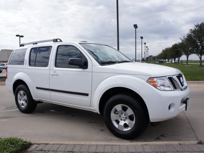 nissan pathfinder 2012 white suv gasoline 6 cylinders 2 wheel drive automatic with overdrive 76018