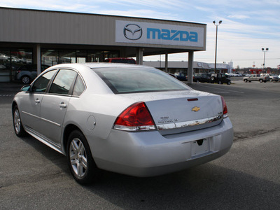 chevrolet impala 2011 silver sedan lt flex fuel 6 cylinders front wheel drive automatic 27215