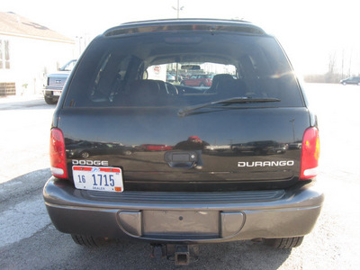 dodge durango 2002 black suv sxt gasoline 8 cylinders 4 wheel drive automatic with overdrive 45840
