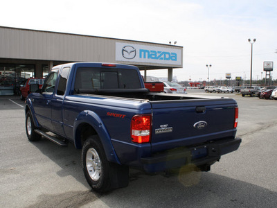 ford ranger 2010 lt  blue sport gasoline 6 cylinders 2 wheel drive automatic 27215