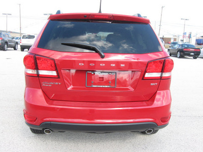 dodge journey 2012 red sxt flex fuel 6 cylinders all whee drive automatic 45840
