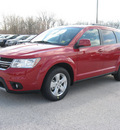 dodge journey 2012 red sxt flex fuel 6 cylinders all whee drive automatic 45840