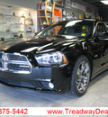 dodge charger 2012 black sedan r t plus gasoline 8 cylinders rear wheel drive automatic 45840