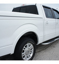 ford f 150 2010 white lariat flex fuel 8 cylinders 2 wheel drive automatic 77388