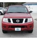 nissan pathfinder 2009 dk  red suv s gasoline 6 cylinders 2 wheel drive automatic 77388