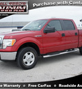 ford f 150 2010 red xlt gasoline 8 cylinders 4 wheel drive automatic 77388