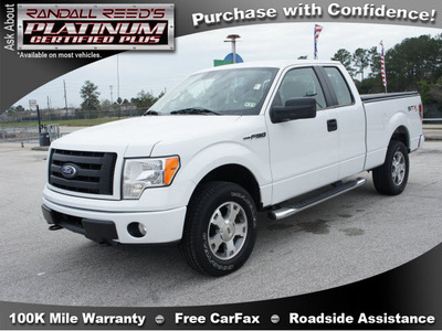 ford f 150 2010 white stx gasoline 8 cylinders 4 wheel drive automatic 77388