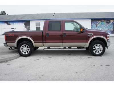 ford f 250 super duty 2009 dk  red lariat diesel 8 cylinders 4 wheel drive automatic 77388