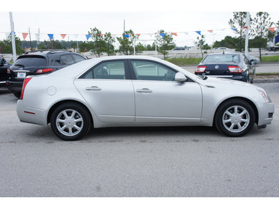 cadillac cts 2008 silver sedan 3 6l v6 gasoline 6 cylinders rear wheel drive automatic 77388