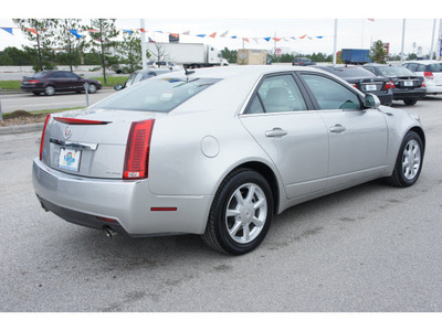 cadillac cts 2008 silver sedan 3 6l v6 gasoline 6 cylinders rear wheel drive automatic 77388