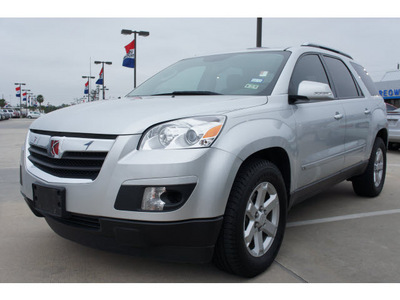 saturn outlook 2009 silver suv xe gasoline 6 cylinders front wheel drive automatic 77090