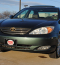 toyota camry 2003 dk  green sedan xle v6 gasoline 6 cylinders front wheel drive automatic 75228