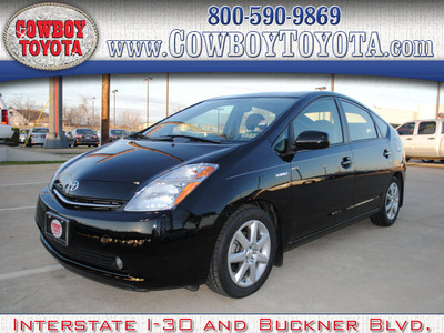 toyota prius 2008 black hatchback hybrid 4 cylinders front wheel drive automatic 75228
