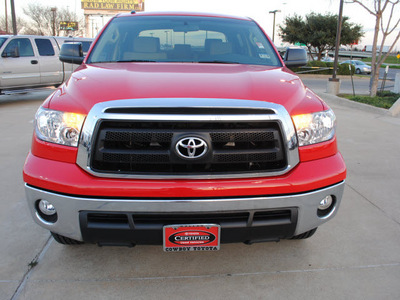 toyota tundra 2010 red grade gasoline 8 cylinders 2 wheel drive automatic 75228