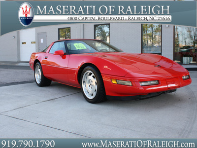 chevrolet corvette 1996 red hatchback gasoline v8 rear wheel drive 6 speed manual 27616