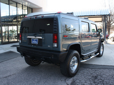 hummer h2 2005 gray suv gasoline 8 cylinders 4 wheel drive automatic 27616